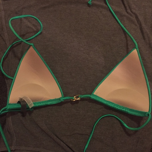 Victoria's Secret Green Push Up Bikini Top - Picture 2 of 3